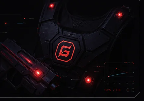 Laser tag kit sensors